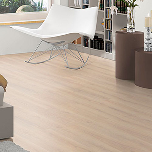 Дуб Бруклин Белый в интерьере